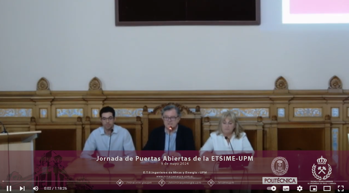 Video de la Jornada de Puertas Abiertas de la ETSIME-UPM